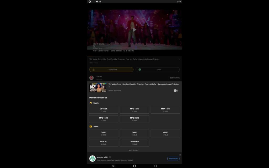 Download SnapTube For PC