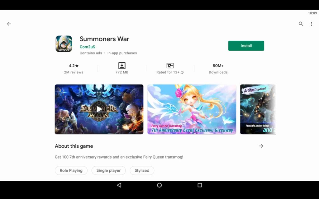 Install Summoners War on PC